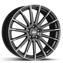 Jante ALIAJ 17 - Jante AUDI, BMW, FORD, SKODA, VOLKSWAGEN, CUPRA, MERCEDES BENZ, MG, MINI, SEAT, SSANGYONG - Jante AEZ ATLANTA TITAN GRAPHITE MATT/POLISHED AAT78GP48 R17 7,5 5X112 ET48.