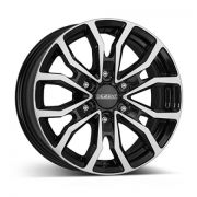 Jante ALIAJ R17 DEZENT KC DARK BLACK/POLISHED TKC7DBP55E R17 7,5 6X139,7 ET55