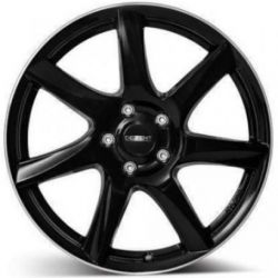 Jante ALIAJ 16 - Jante DACIA, FIAT, FORD, HONDA, HYUNDAI, OPEL, PEUGEOT, RENAULT, SKODA, TOYOTA, VOLKSWAGEN, ALFA ROMEO, CHEVROLET, CITROEN, DAEWOO, DAIHATSU, KIA, LADA, LANCIA, MAZDA, MINI, NISSAN, SEAT, SUBARU, SUZUKI - Jante DEZENT TW DARK BLACK/POLISHED LIP TTWZ2BL40 R16 6,5 4X100 ET40.