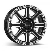 Jante ALIAJ R18 DOTZ 4X4 KALAHARI DARK BLACK/POLISHED OKAGCBP30 R18 8 5X127 ET30