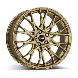 Jante ALIAJ 18 - Jante AUDI, BMW, FIAT, FORD, OPEL, SKODA, VOLKSWAGEN, ALFA ROMEO, CUPRA, INFINITI, JEEP, MERCEDES BENZ, MG, MINI, SAAB, SEAT, SSANGYONG - Jante DOTZ FUJI GOLD GOLD OFUG8DA40 R18 8 5X112 ET40.