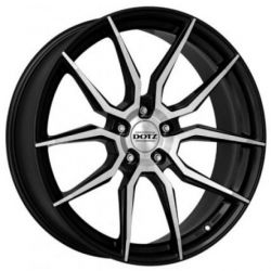 Jante ALIAJ 17 - Jante FIAT, HONDA, HYUNDAI, RENAULT, TOYOTA, DAIHATSU, INFINITI, KIA, LEXUS, MAZDA, NISSAN, SUBARU, SUZUKI - Jante DOTZ MISANO DARK GUNMETAL/POLISHED OMI70FP48 R17 7,5 5X114,3 ET48.