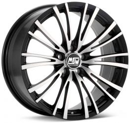 Jante ALIAJ 18 - Jante Ford Mondeo-Kuga-Focus-S Max-C Max, Jaguar XF-XJ-X Type, Renault Laguna 2, Peugeot 407-607, Alfa Romeo 166, Volvo XC70-C30-C70-S40-S60-S80-V50-V70 - Jante MSW 20 black polish R18 8 5X108 ET38.