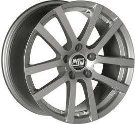 Jante ALIAJ 15 - Jante VW Touran-Passat-Jetta-Golf 7-Golf 6-Golf 5-Caddy, Audi A4-A6, Skoda Octavia 2, Seat Toledo 3-Leon-Altea - Jante MSW 22 grey silver R15 6 5X112 ET45.