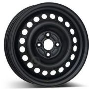 Jante TABLA R16 ALCAR STAHLRAD BLACK 6007 R16 6,5 4X100 ET43