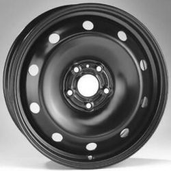 Jante TABLA 16 - Jante SUBARU - Jante ALCAR STAHLRAD BLACK 9552 R16 6,5 5X100 ET48.