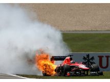 Marele premiu de Formula 1 al Germaniei - Din nou incidente pe circuit si la schimbul de anvelope!