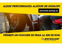 Promotie: CADOU 50/300 LEI la 4 Anvelope Vara DUNLOP/GOODYEAR in perioada 01.04-31.05.2017 !